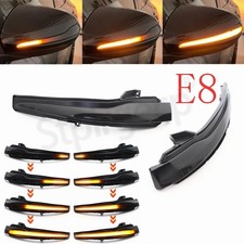 Sequential Side Mirror Turn Signal Light - 2-Piece, 12V, 2,600 lumens, Black