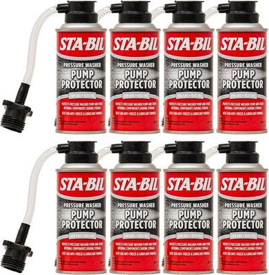 #ad STA BIL Pump Protector Protects Pressure Washer Pump 4 oz. 22007 8PK $64.24