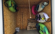 Matching Perception Rambler Kayaks 9.5 Deja Vue Earth Rotomolded HDPE Kayak Pair