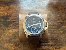  44mm Custom built Watch Swiss made ETA 6498 Movement handmade - strap
