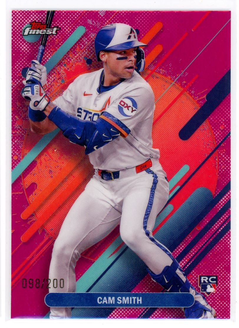 2025 Finest Magenta Rare Cam Smith RC 098/200 Houston Astros #223