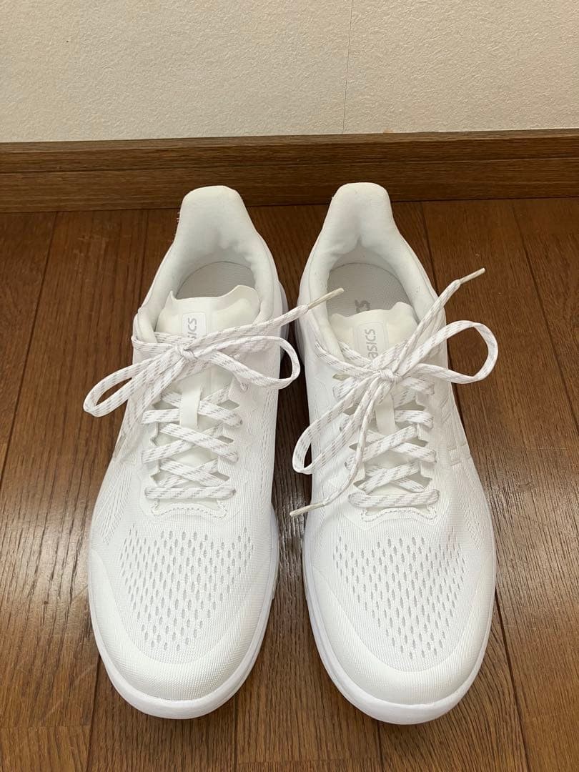 ASICS Men's White Running Shoes Mesh 27cm Near Mint No Box thumbnail 6