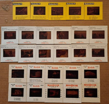 GREECE - Set of 27 color slides 35mm - Classic professional images