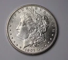 1901-O Morgan Dollar Silver Coin Sharp Details, No Reserve Price!!! UNC