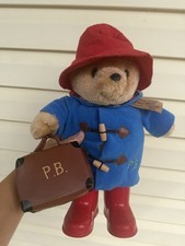 Paddington Bear 2018 Plush Rubber Boots Hat Suitcase By Rainbow Designs 13  