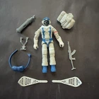 1985 HASBRO GI JOE COBRA SNOW SERPENT v1 FIGURE 100% COMPLETE TIGHT WHITE NM+