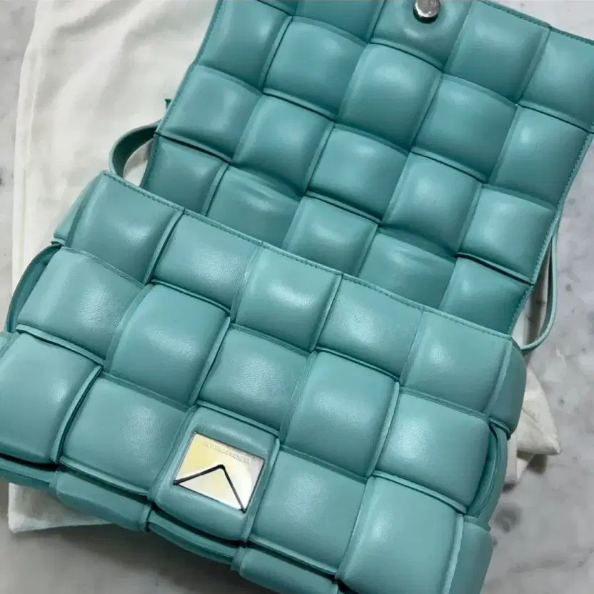 Bottega Veneta Mint Cassette Bag with Dust Bag thumbnail 2