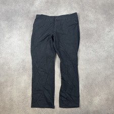 Dickies Carpenter Pants Womens 40" Straight Leg Work Trousers, Black