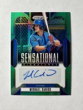 2025 Panini Prizm Michael Carico #SS-MC Sensational Signatures Chicago Cubs