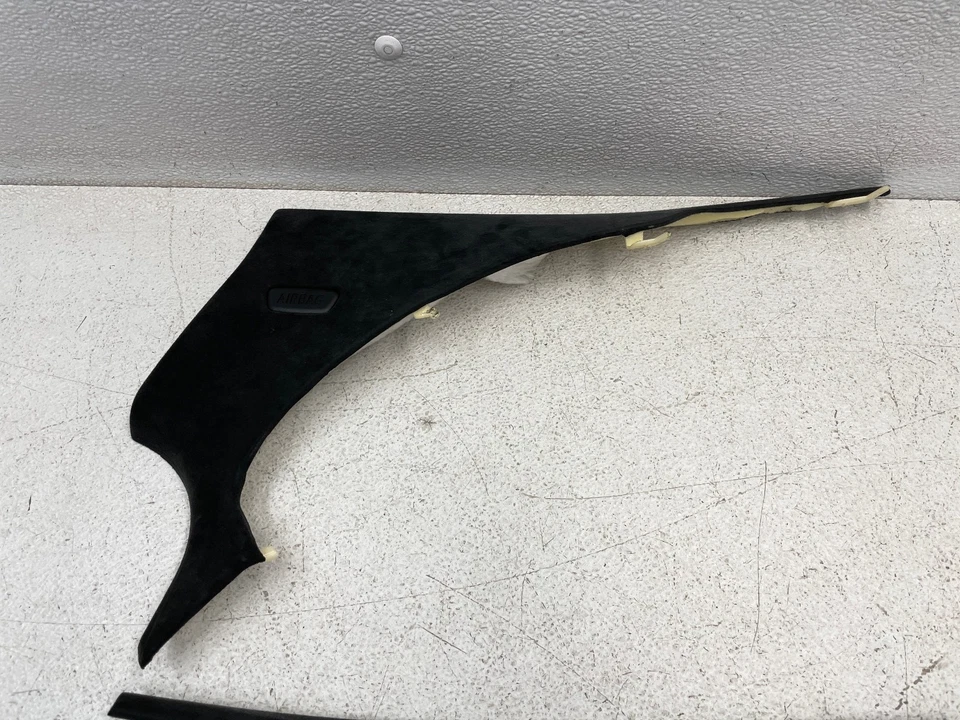 16 17 18 BMW 640i 650i F06 Juego de paneles de ajuste de pilar C izquierdo y derecho negro 1579 OEM Foto 2 de 4