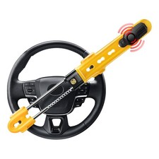 ELECTOP Heavy Duty Car Wheel Lock Alarm 113dB Anti-Theft Security Lock with 2 Ke