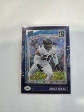 Adisa Isaac Rookie Purple Shock Prizm #202 2024 Donruss Optic Rated Rookie
