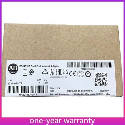1734-AENTR /C New Sealed Allen Bradley /C 2-Port EtherNet/IP I/O Module
