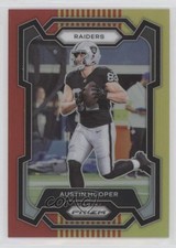 2023 Panini Prizm Red & Yellow Prizm /44 Austin Hooper #172 3r4