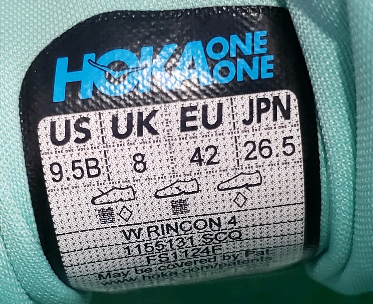 Hoka One One Rincon 4 Running Shoes Women's Size 9.5 Blue thumbnail 11