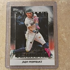 Topps 2025 Update Series Night Terrors Julio Rodriguez Insert #NT-15 Mariners