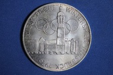 1976 Austria XII Winter Olympics 100 Schilling Silver Coin #M25356