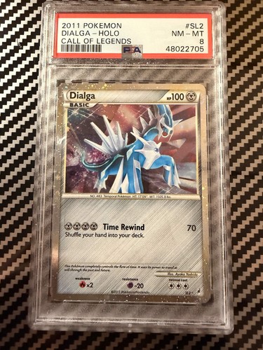 2011 POKEMON CALL OF LEGENDS #SL2 DIALGA-HOLO PSA 8