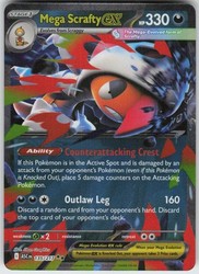 Mega Scrafty ex 135/217 Ascended Heroes