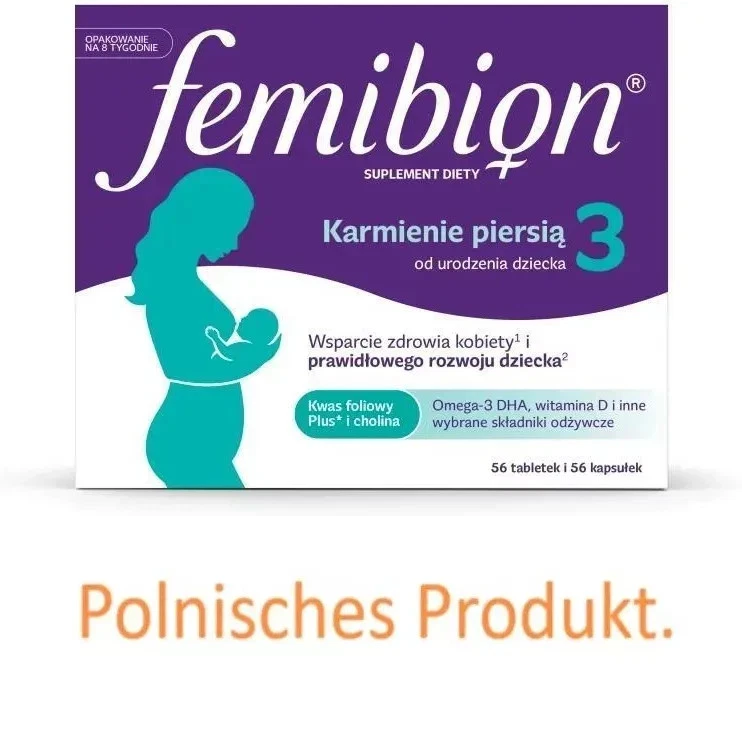 Femibion 3 Kombipack für 8 Wochen Stillzeit 56 Tabs +56 Kap.