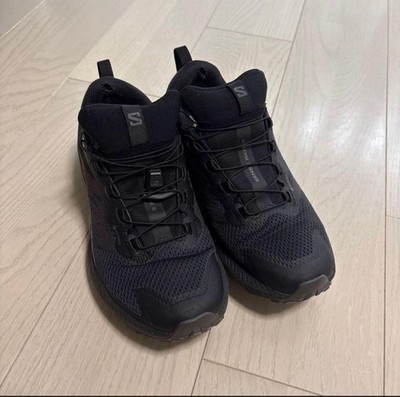 Salomon SENSE RIDE 5 GORE-TEX Trail Running Shoes Black 26cm Pre-Owned