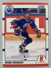 Mark Messier 1990-91 Score American #100 Card Edmonton Oilers NRMT FREE SHIPPING