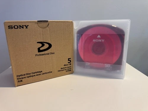 4x (5 packs) NEW Sony PFD50DLA XDCAM 50GB Dual Layer Discs- Brand New