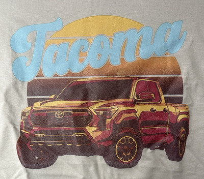 NEW Toyota TACOMA Retro Iron-On TRD Classic 4x4 Off Road Truck Pickup T-SHIRT