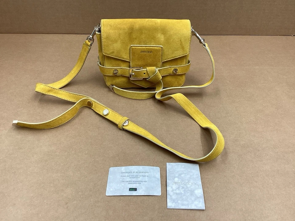 Сумка наплечная Jimmy Choo Saffron Cluth - Изображение 3 из 4