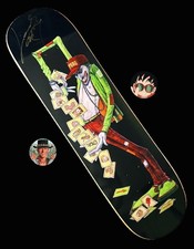 RARE SIGNED Lizard King Joker Deathwish Skate...