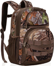 Camo Hunting Backpack for Bow or Rifle - Ideal for Outdoor Activities