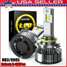 100Pcs 9005 HB3 LED Headlight Bulb Combo CSP Light Kit Hi Low Beam 6000K 30000LM