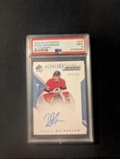 2018-19 SP AUTHENTIC #218 DRAKE BATHERSON FUTURE WATCH AUTO ROOKIE RC /999 PSA 9