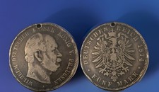 1974-A Germany State Prussia .90 SILVER 5-Marks (ASW .8037)