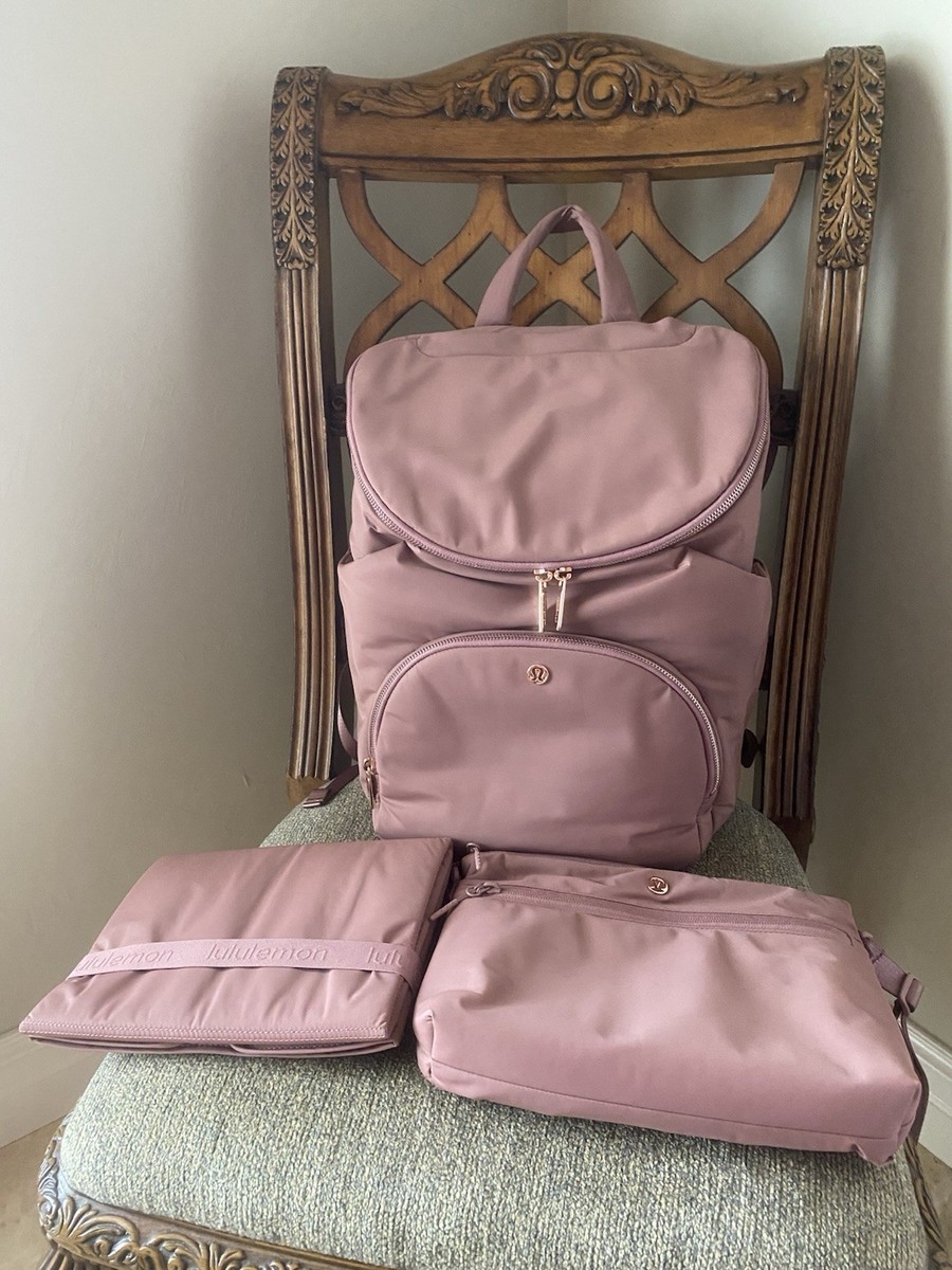 Lululemon Athletica New Parent Backpack 17L Spiced Chai Rose