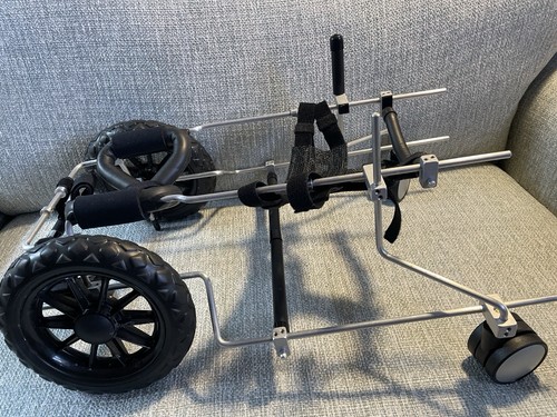 EDDIES WHEELS Walker Cart For Small Disabled Dogs Walking Assistant  Wheelchair