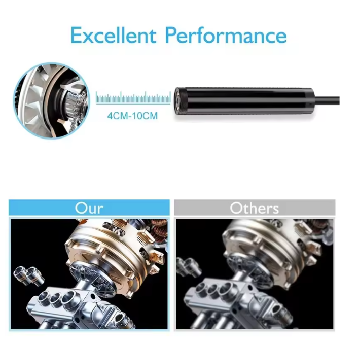 Endoscope Camera with Light 1920P HD Borescope Camera 16.4FT Cable with ...