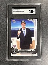 2026 TOPPS NOW FERNANDO MENDOZA NFL Draft Night Rookie RC SGC 10 Gem Mint