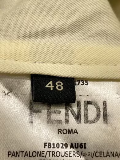 FENDI/Jeans/Size 48/Cotton/Beige/Check/FB1029 thumbnail 5