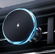 Car AC Vent Phone Mount Charger Compatible with Magsafe - for iPhone 16 15 14