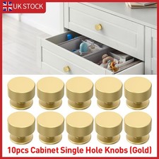 10pc Knurled Cabinet Knob Matt Kitchen Cabinet Door Cupboard Drawer