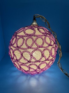 シーリングライト・天井照明 50s SPAGHETTI lamp purple Lucite Spaghetti Lamp | eBay