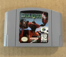 Star Fox 64 (Nintendo 64, 1997) Cart Only Authentic Tested Video Game Works Fine