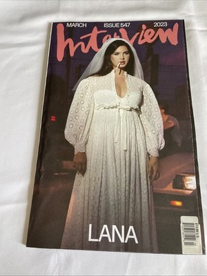 Lana Del Rey Interview Magazine March 2023 ISSUE 547 RARE Pre Owned