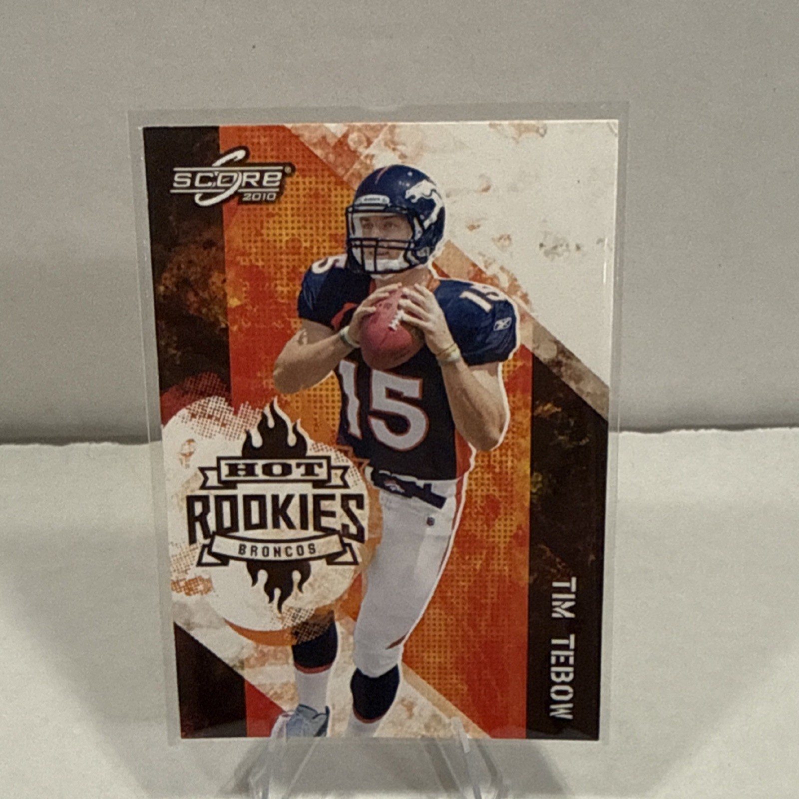 Panini 2010 Score Tim Tebow #2 Hot Rookies Rookie Insert Denver Broncos NFL