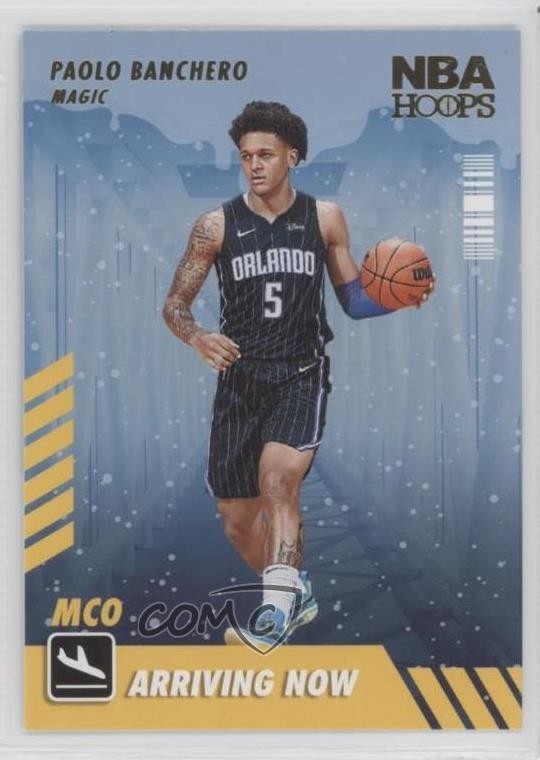 2022-23 Panini NBA Hoops Arriving Now Winter Paolo Banchero #1 Rookie RC
