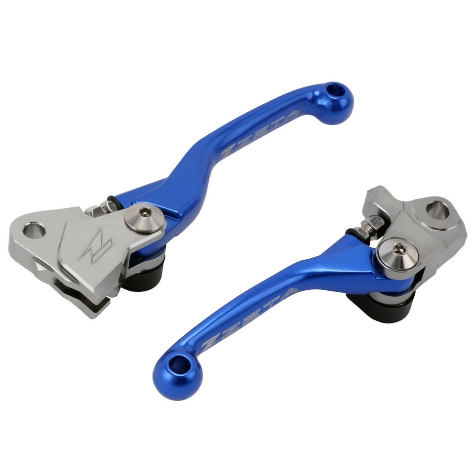 Zeta Blue Brake/Clutch Pivot Lever Set for YAMAHA YZ250FX 2020-2025 Foto 3 de 3