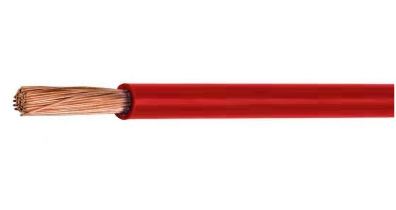 Installation Cable H07V-K (LgY) 6 Red/ 100m 4520044