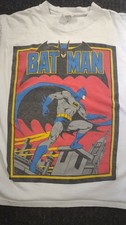 Vintage 1988 DC Comics Batman Cover Single Stitch White Tshirt Size Large