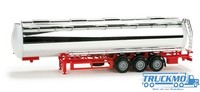 Herpa Lebensmittelchromtank-Auflieger, Unbedruckt 076180